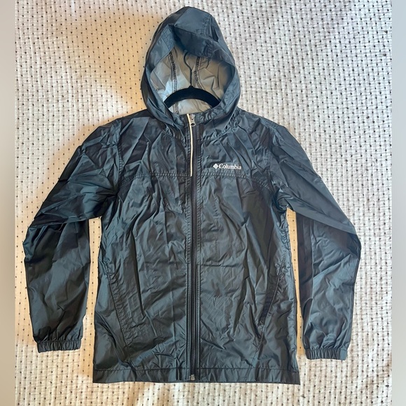 Kids Columbia Rain Jacket, Size M - Picture 1 of 3